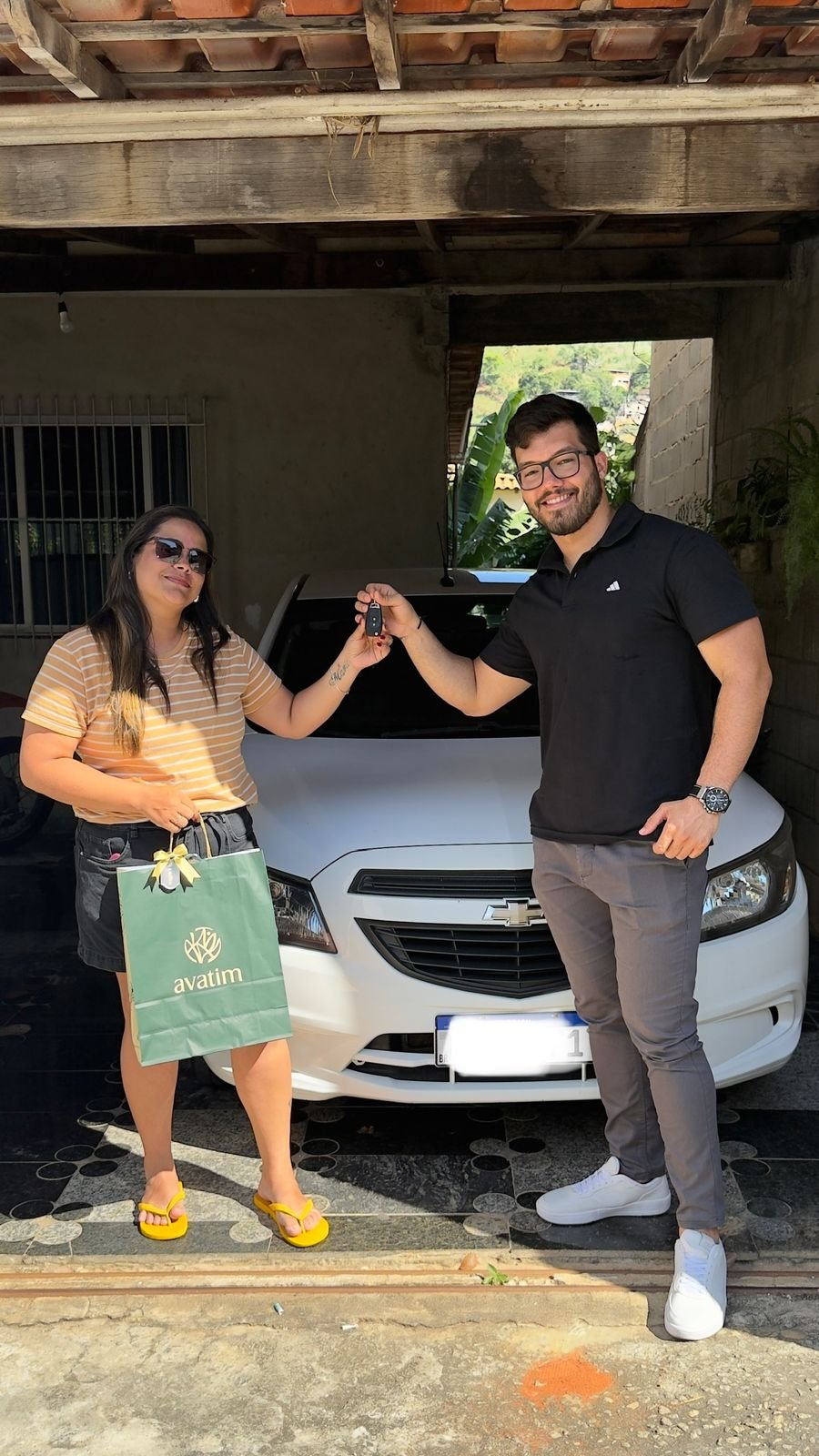 Entrega das chaves — Chevrolet Onix
